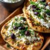 Naan Mixte cheese /Ail/oignons